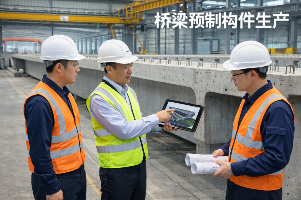 桥梁预制构件生产